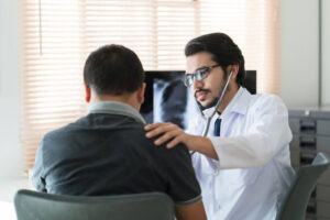 What happens at the doctor's office when you have palpitations?